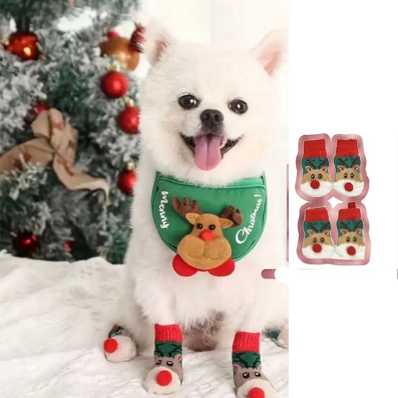 Pet Socks for Large Breeds - Keep Paws Safe & Warm, NEW - Picture 5 of 7